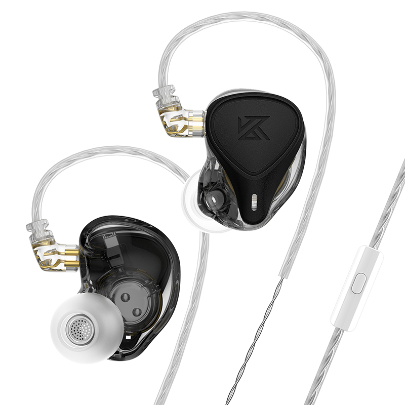 KZ ZEX Pro x Crinacle Collab CRN Hybrid Technology Electrostatic In-Ear Monitor Metal Wired Earphone 